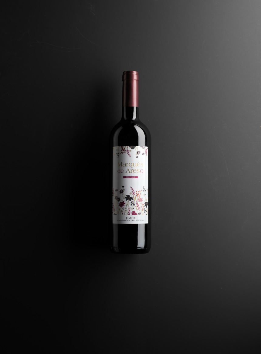 Vino tinto Marqués de Areso Monastrelle D.O. Jumilla